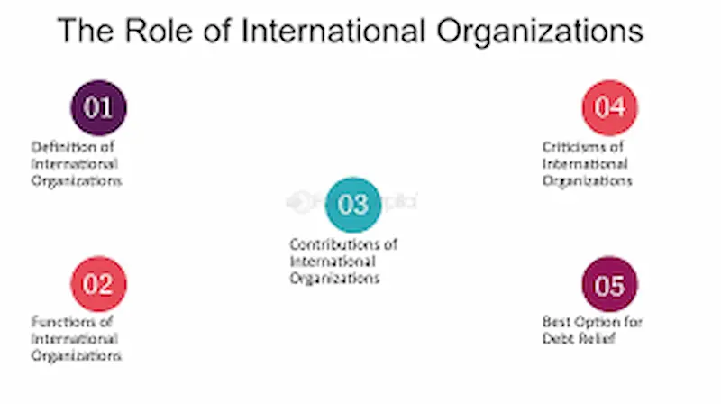 the role of international organizations